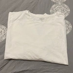 Brand new lands end relaxed fit long sleeved t-shirt